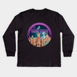 The Haunted Mansion Kids Long Sleeve T-Shirt